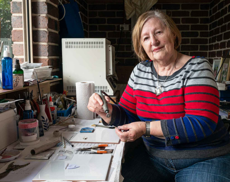 Pam Docherty — Precious Metal and Clay Jeweller